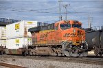 Eastbound intermodal rolls through University